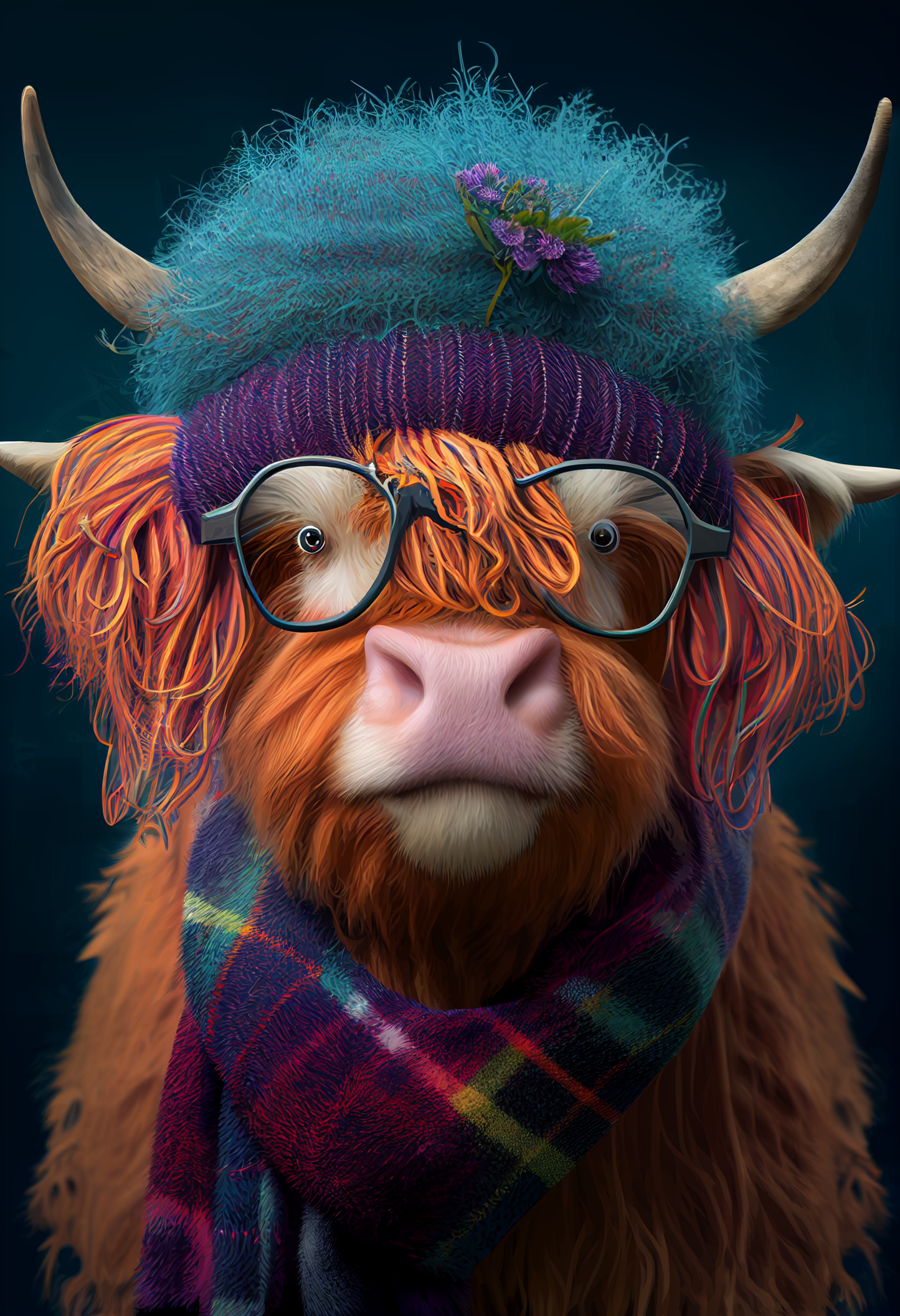 Introducing the Imagination Studio's amazing Scots Highland Cow