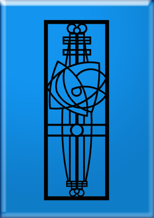 Pretty Panels - Mackintosh Inspired No. 074