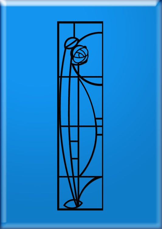 Pretty Panels - Mackintosh Inspired No. 089