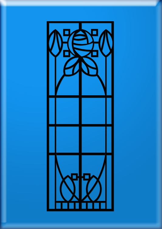 Pretty Panels - Mackintosh Inspired No. 100