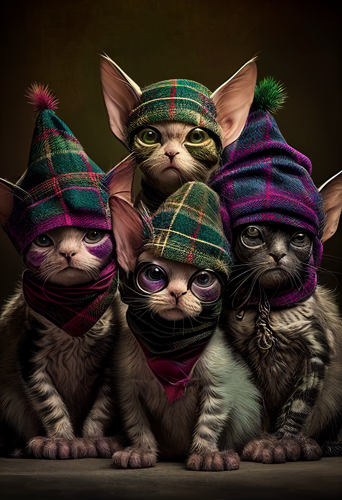 Images - Tartan Cats Collection