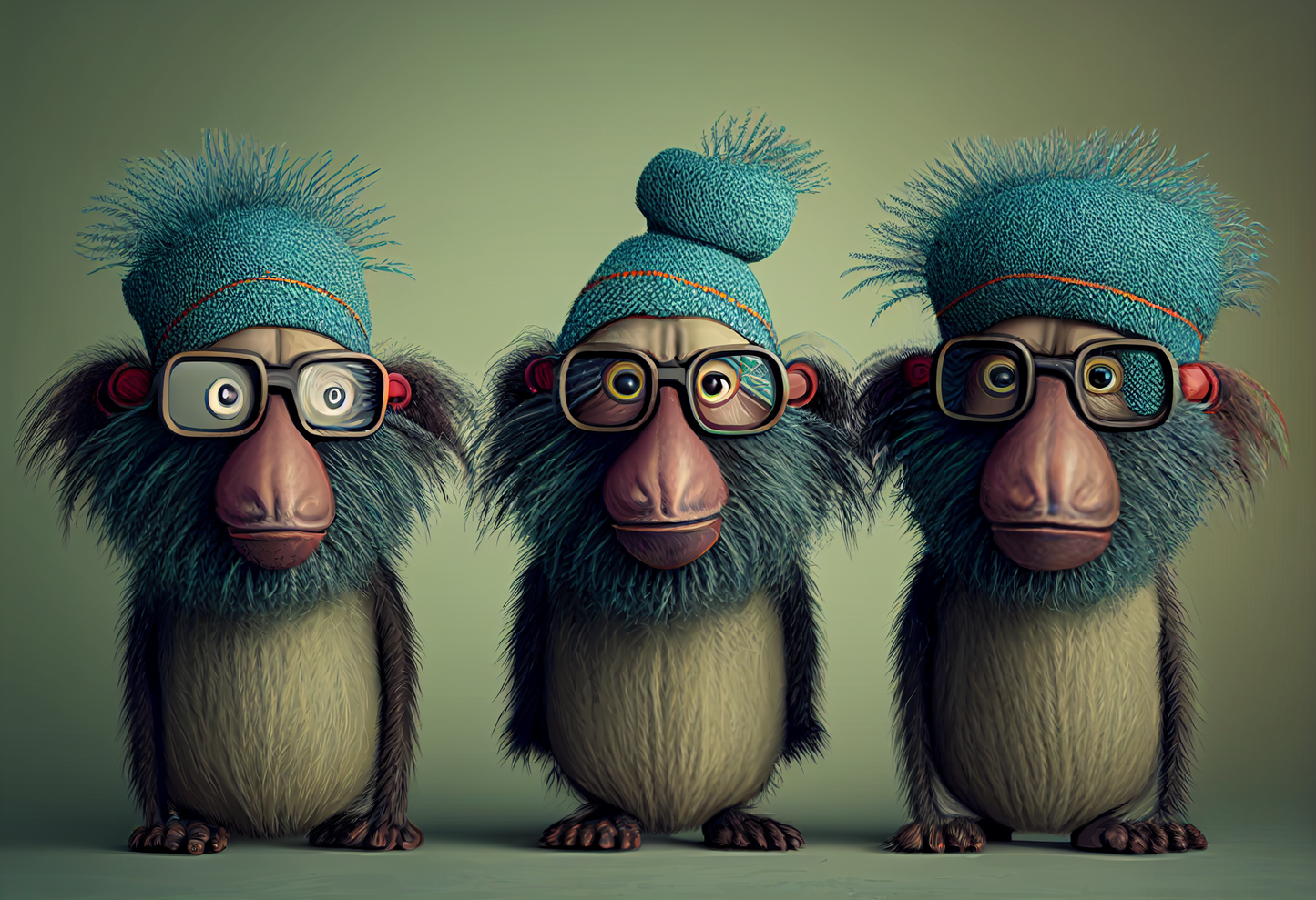 Introducing the Imagination Studio's amazing Baboon