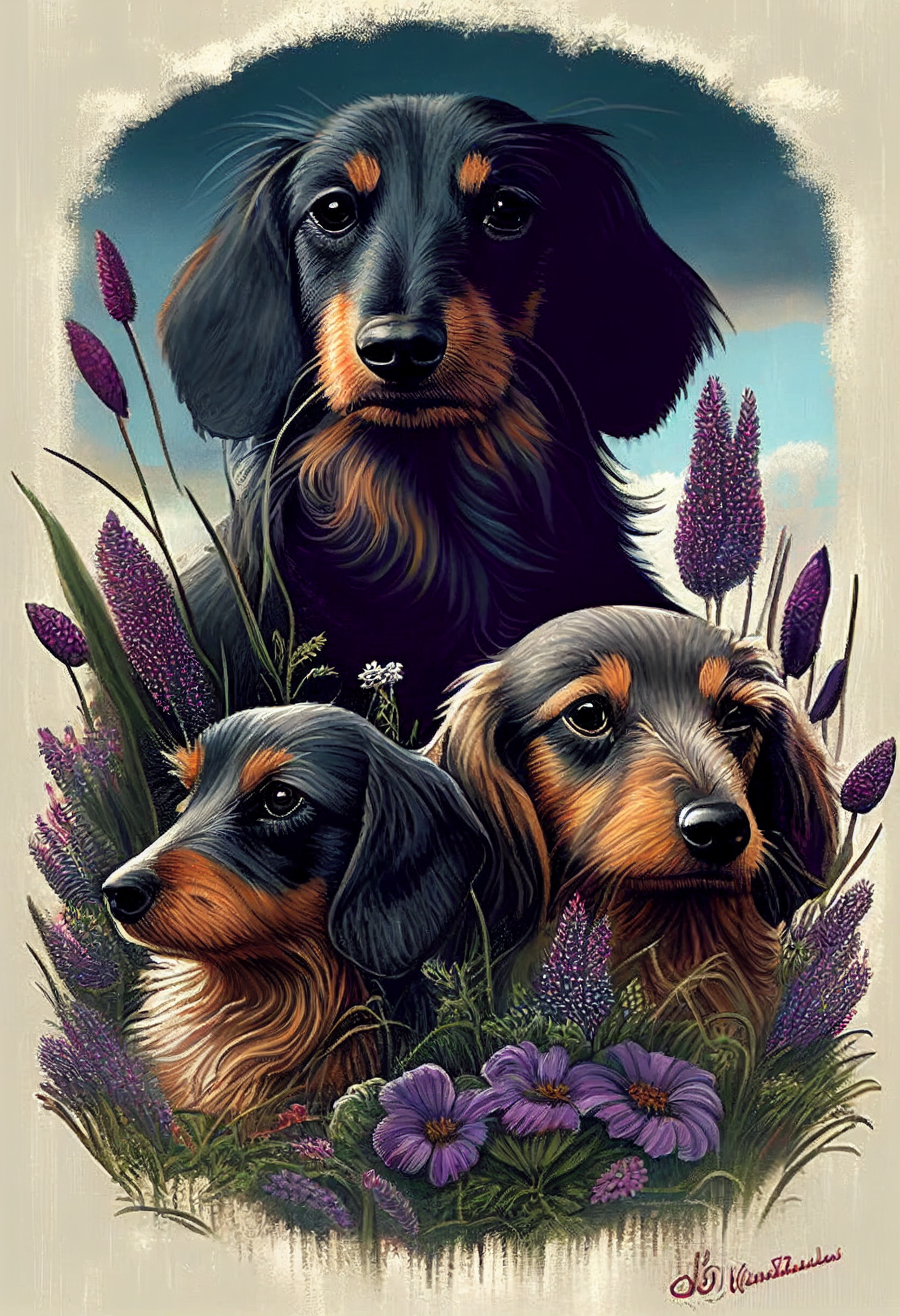 Introducing the Imagination Studio's amazing Dachshund Dog