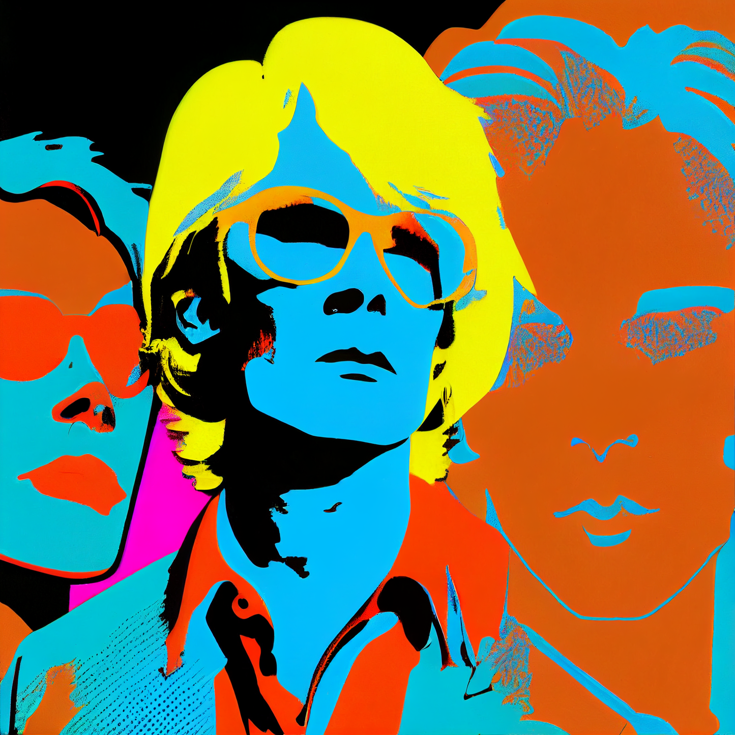 Introducing Imagination Studio's amazing Andy Warhol Inspired Images