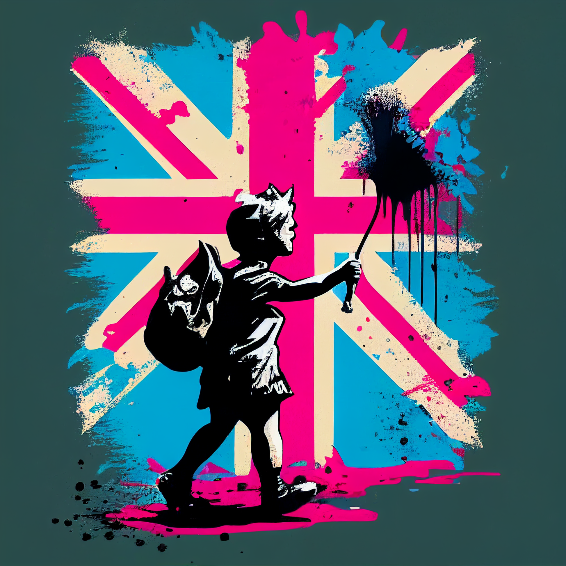 Introducing Imagination Studio's amazing Banksy Inspired Images