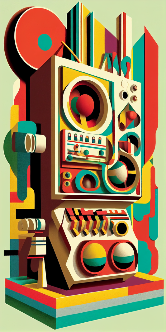 Introducing Imagination Studio's amazing Eduardo Paolozzi Inspired Images