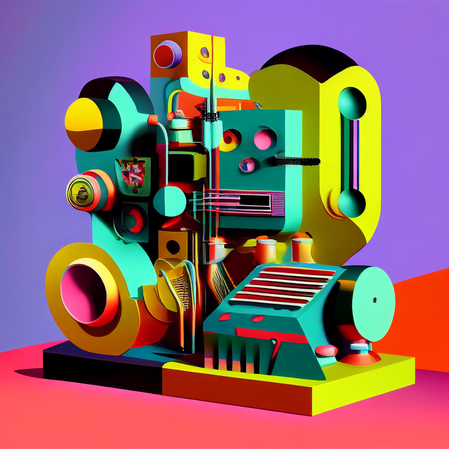 Introducing Imagination Studio's amazing Eduardo Paolozzi Inspired Images