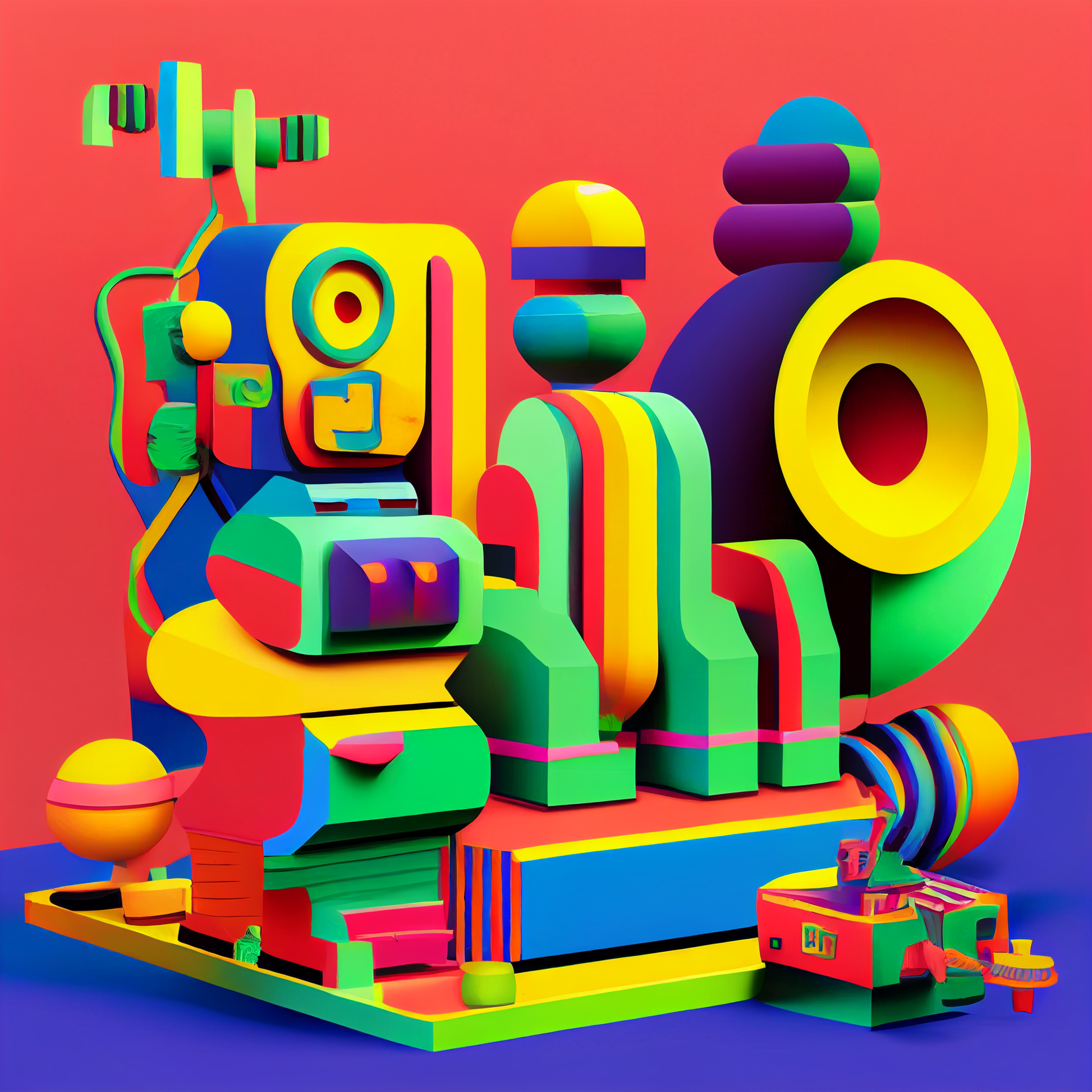 Introducing Imagination Studio's amazing Eduardo Paolozzi Inspired Images