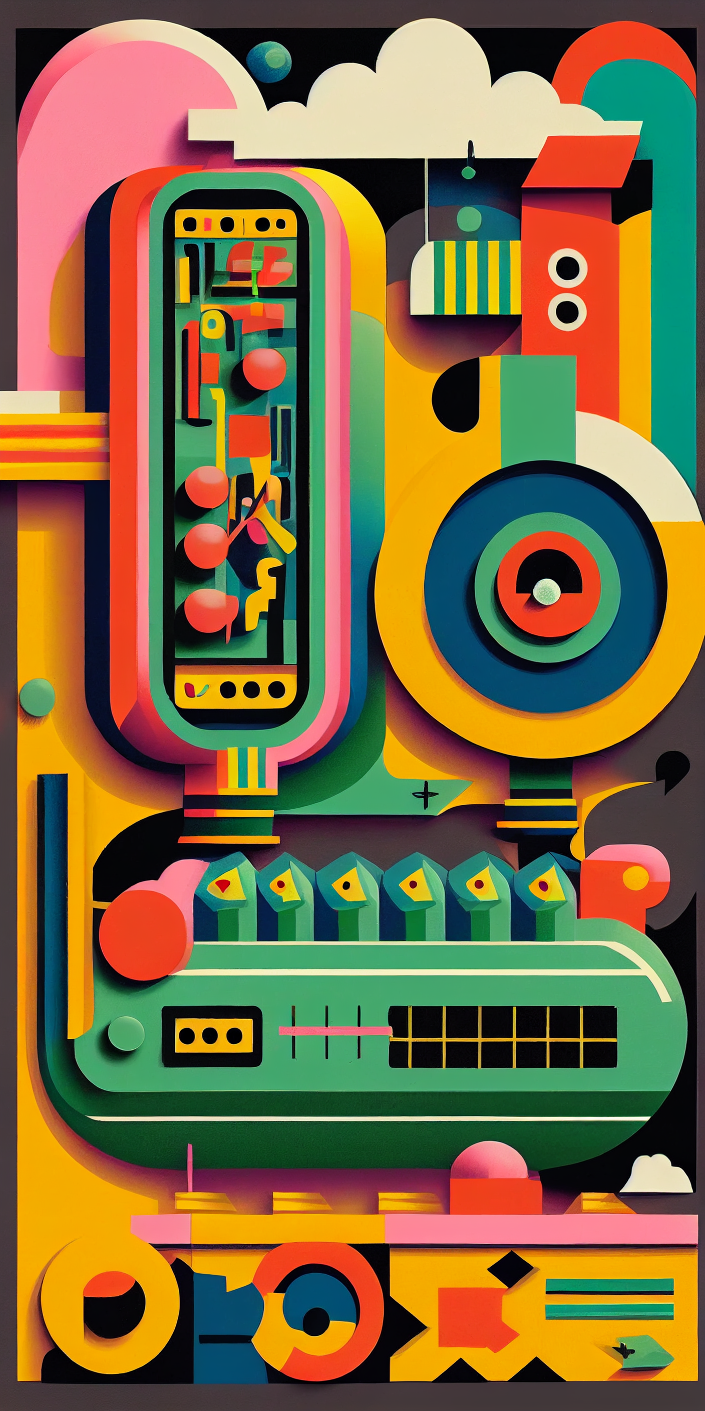 Introducing Imagination Studio's amazing Eduardo Paolozzi Inspired Images