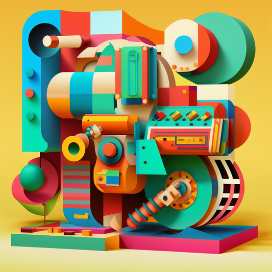 Introducing Imagination Studio's amazing Eduardo Paolozzi Inspired Images