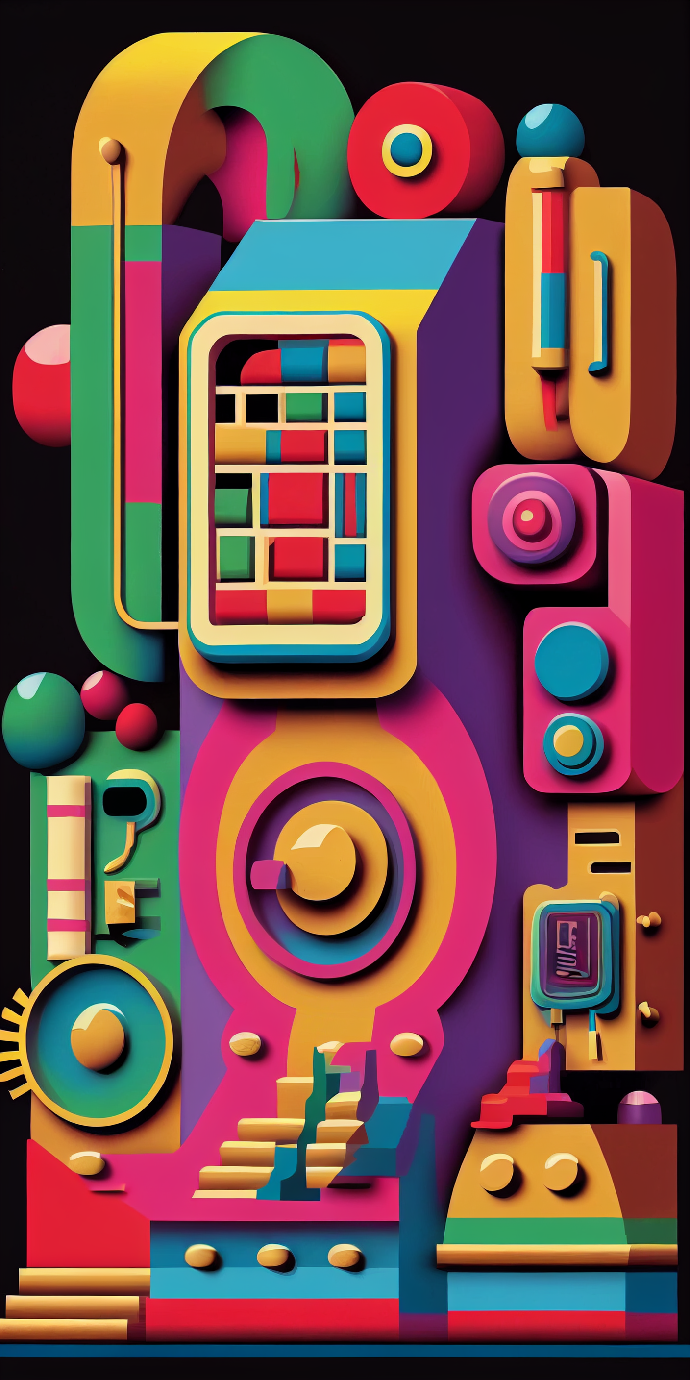 Introducing Imagination Studio's amazing Eduardo Paolozzi Inspired Images