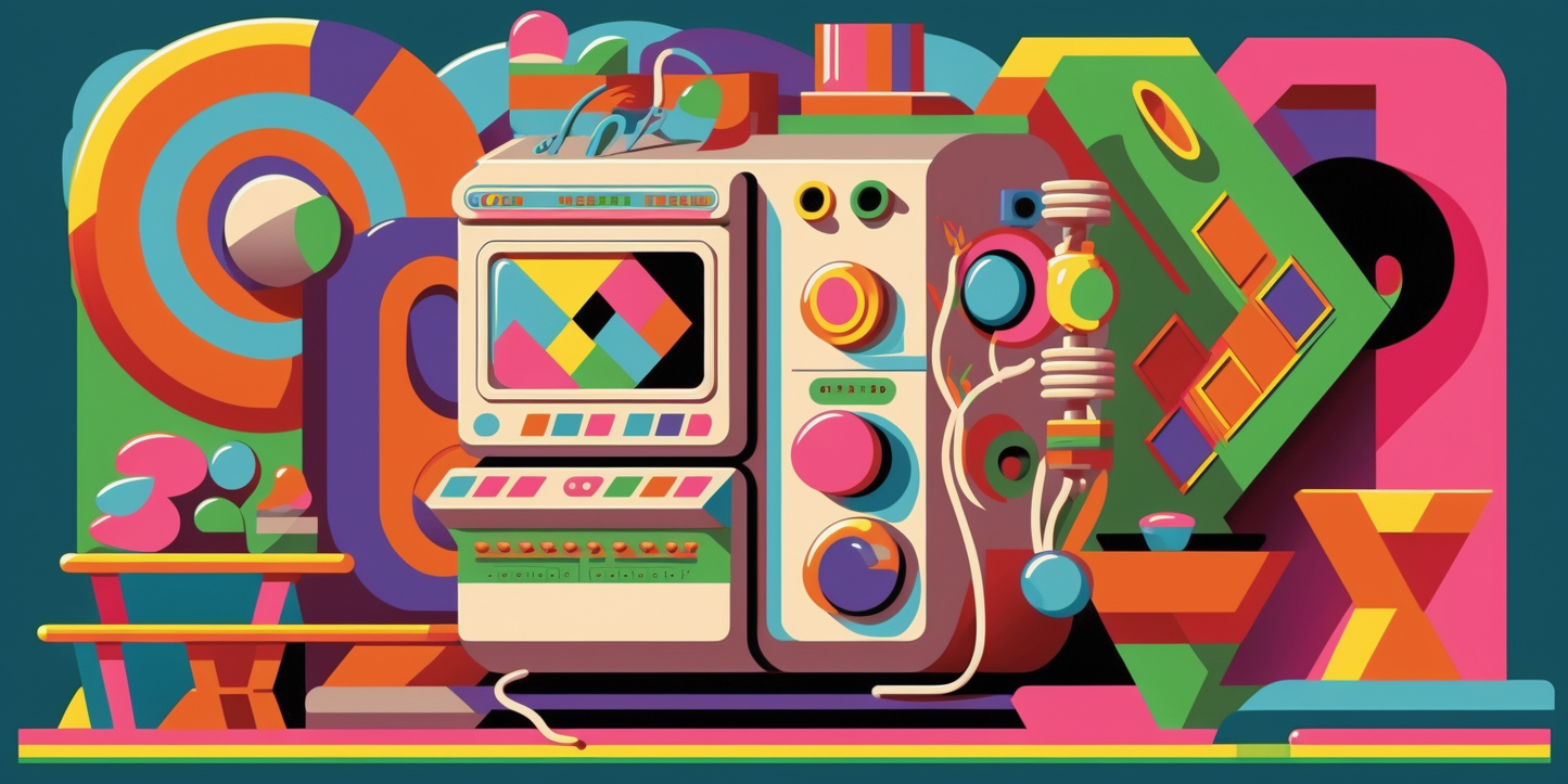 Introducing Imagination Studio's amazing Eduardo Paolozzi Inspired Images