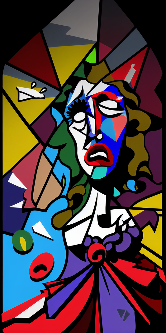 Introducing Imagination Studio's amazing George Condo Inspired Images