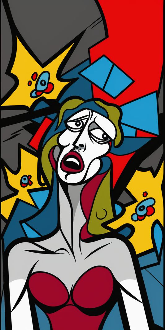 Introducing Imagination Studio's amazing George Condo Inspired Images