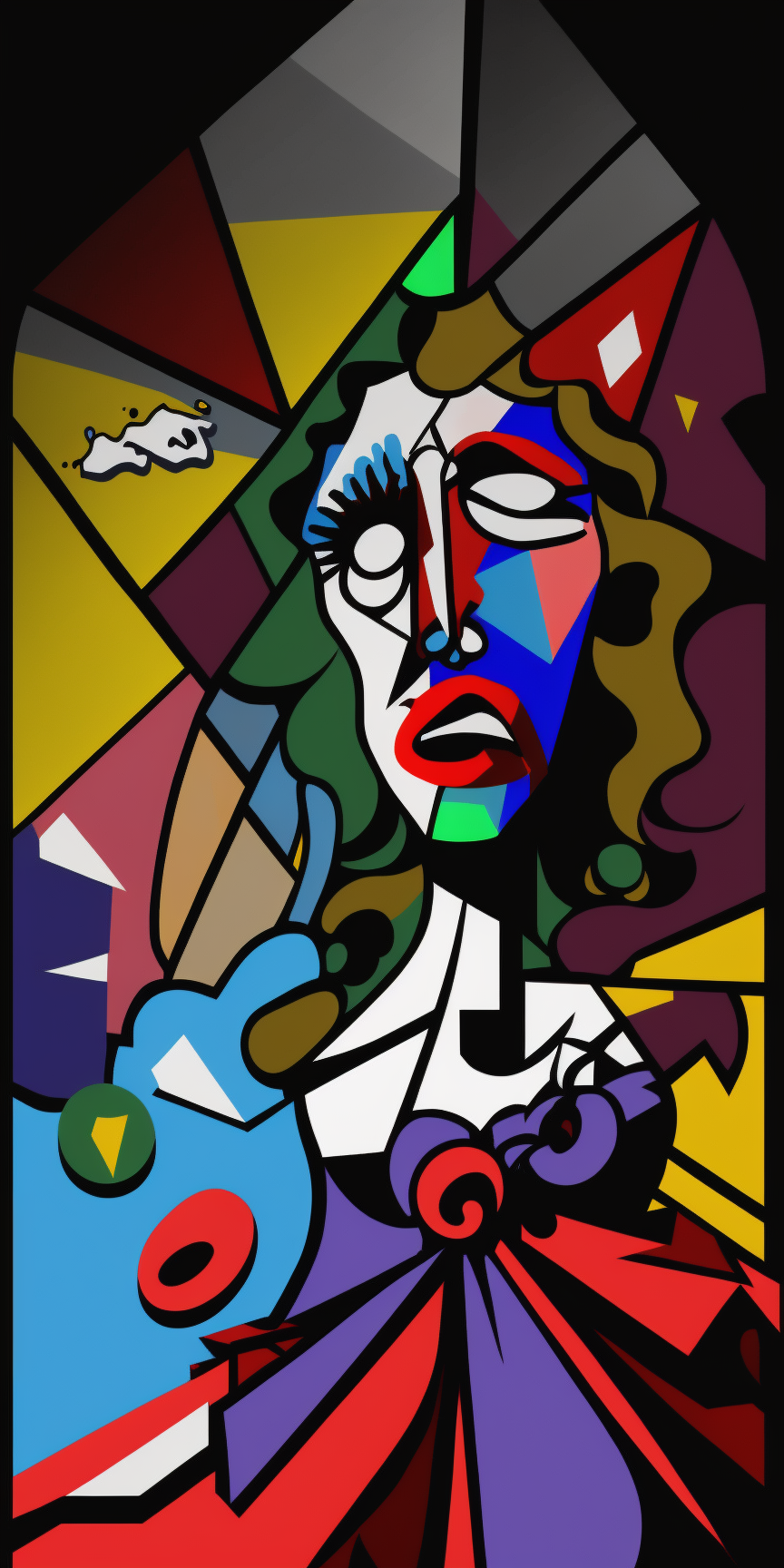 Introducing Imagination Studio's amazing George Condo Inspired Images