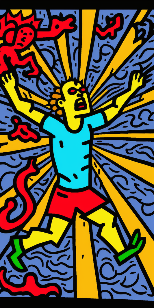 Introducing Imagination Studio's amazing Keith Haring Inspired Images