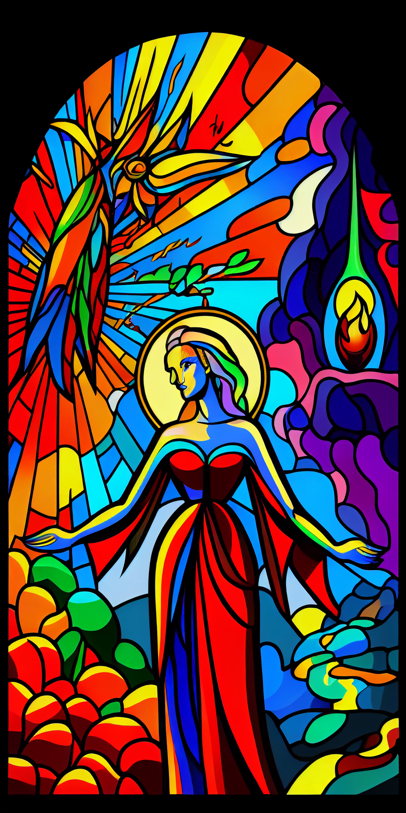 Introducing Imagination Studio's amazing Peter Max Inspired Images