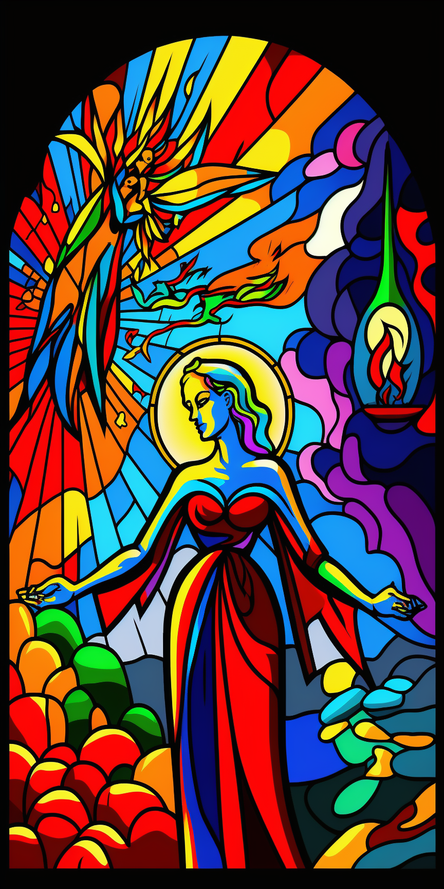 Introducing Imagination Studio's amazing Peter Max Inspired Images