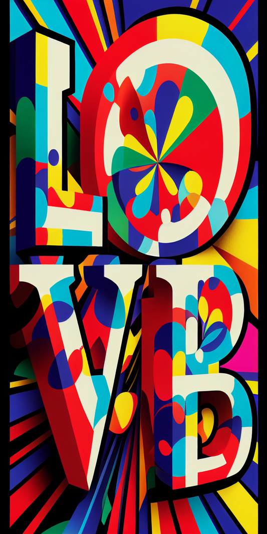 Introducing Imagination Studio's amazing Robert Indiana Inspired Images