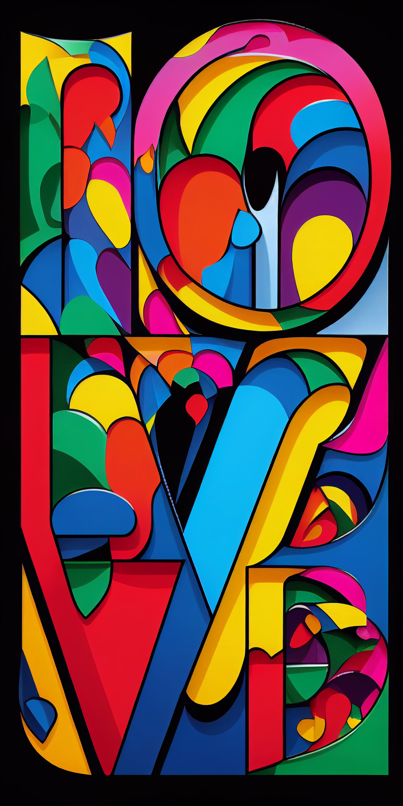 Introducing Imagination Studio's amazing Robert Indiana Inspired Images