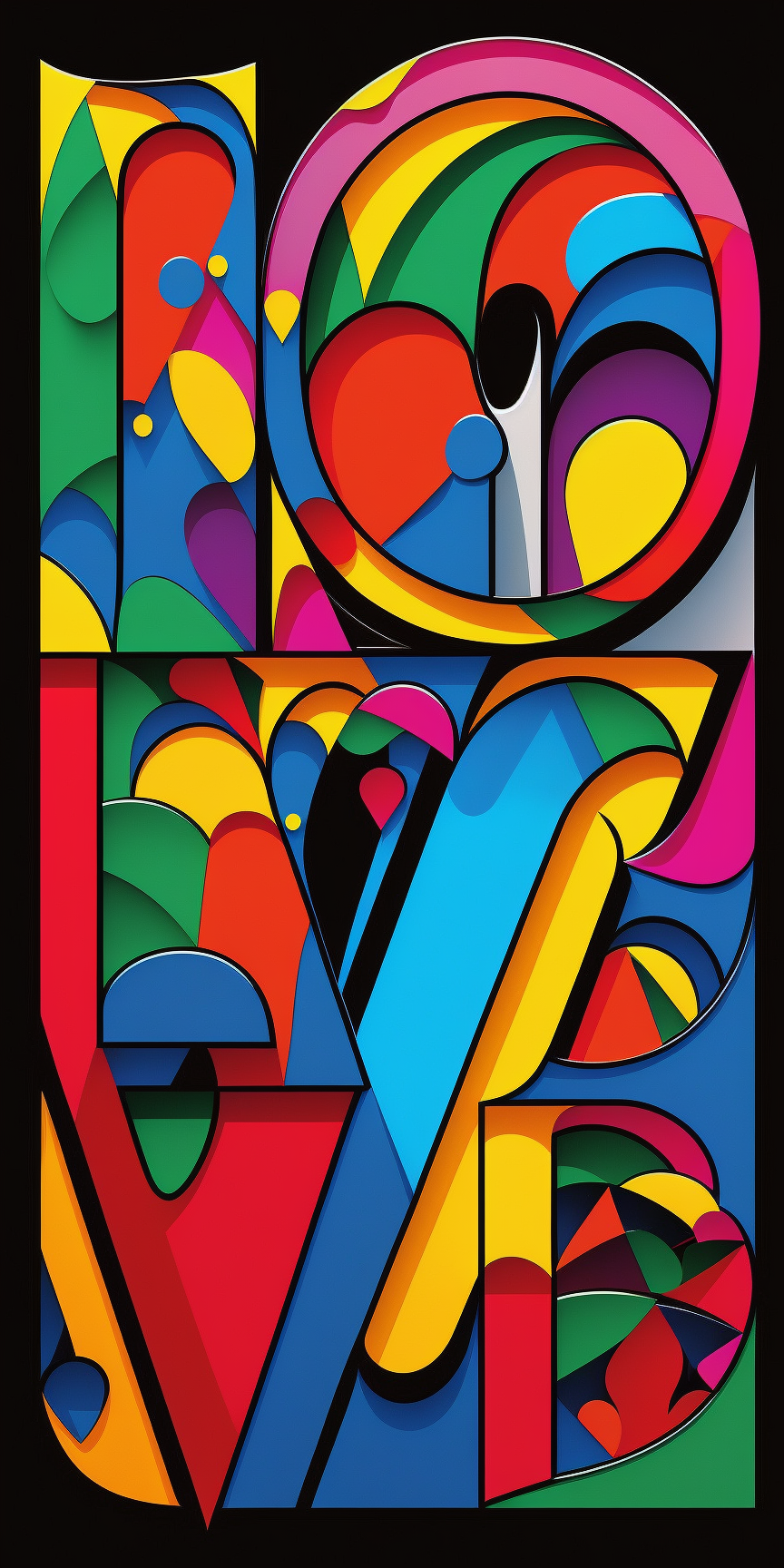 Introducing Imagination Studio's amazing Robert Indiana Inspired Images