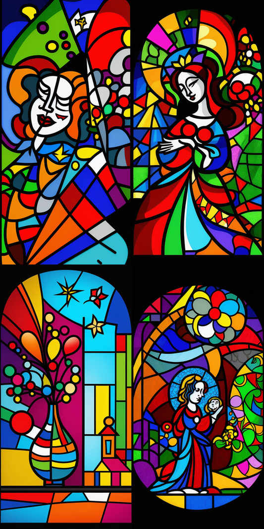 Introducing Imagination Studio's amazing Romero Britto Inspired Images