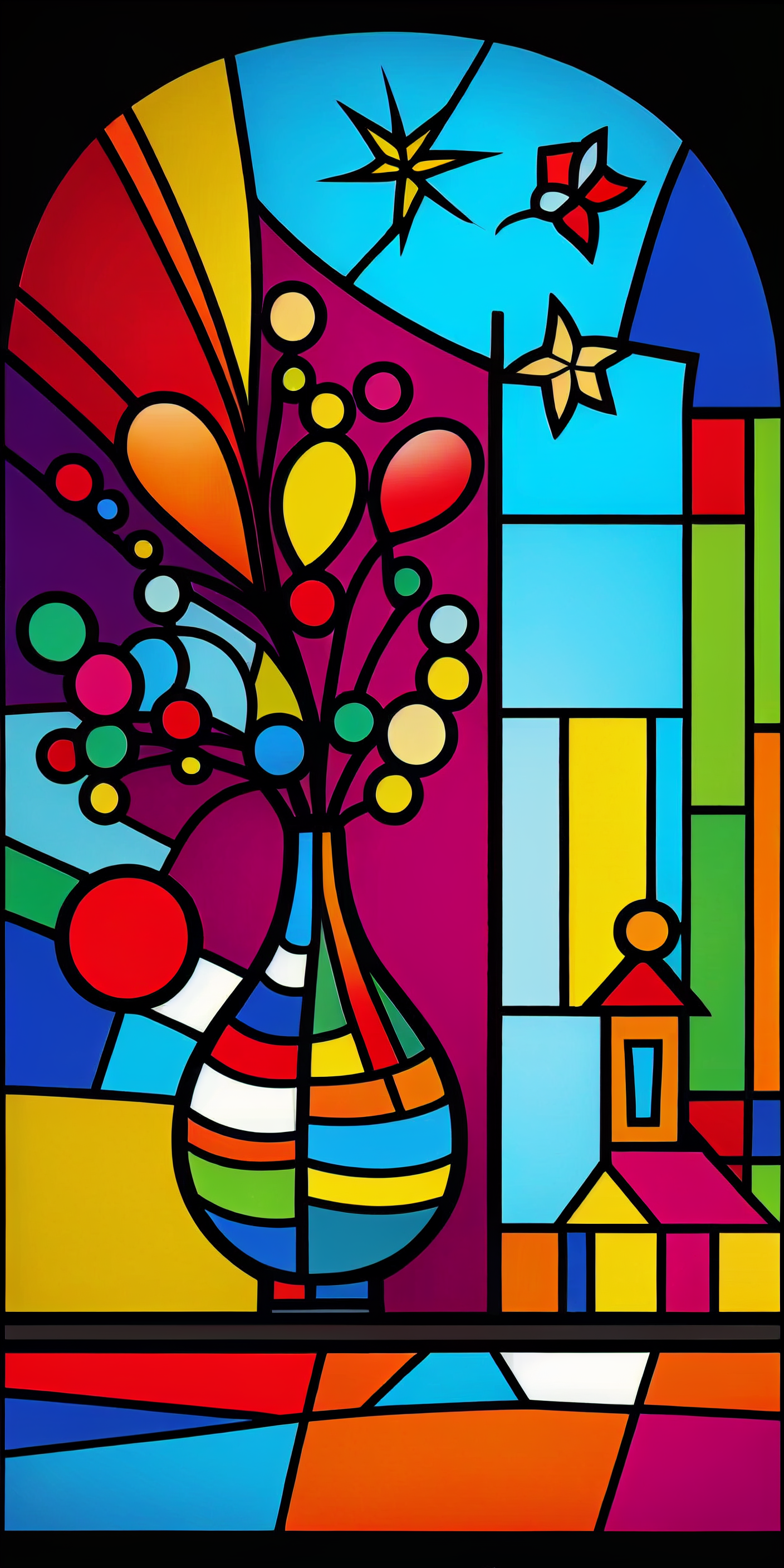 Introducing Imagination Studio's amazing Romero Britto Inspired Images