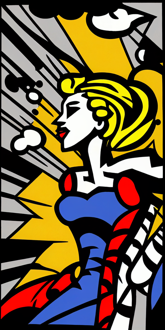 Introducing Imagination Studio's amazing Roy Lichtenstein Inspired Images