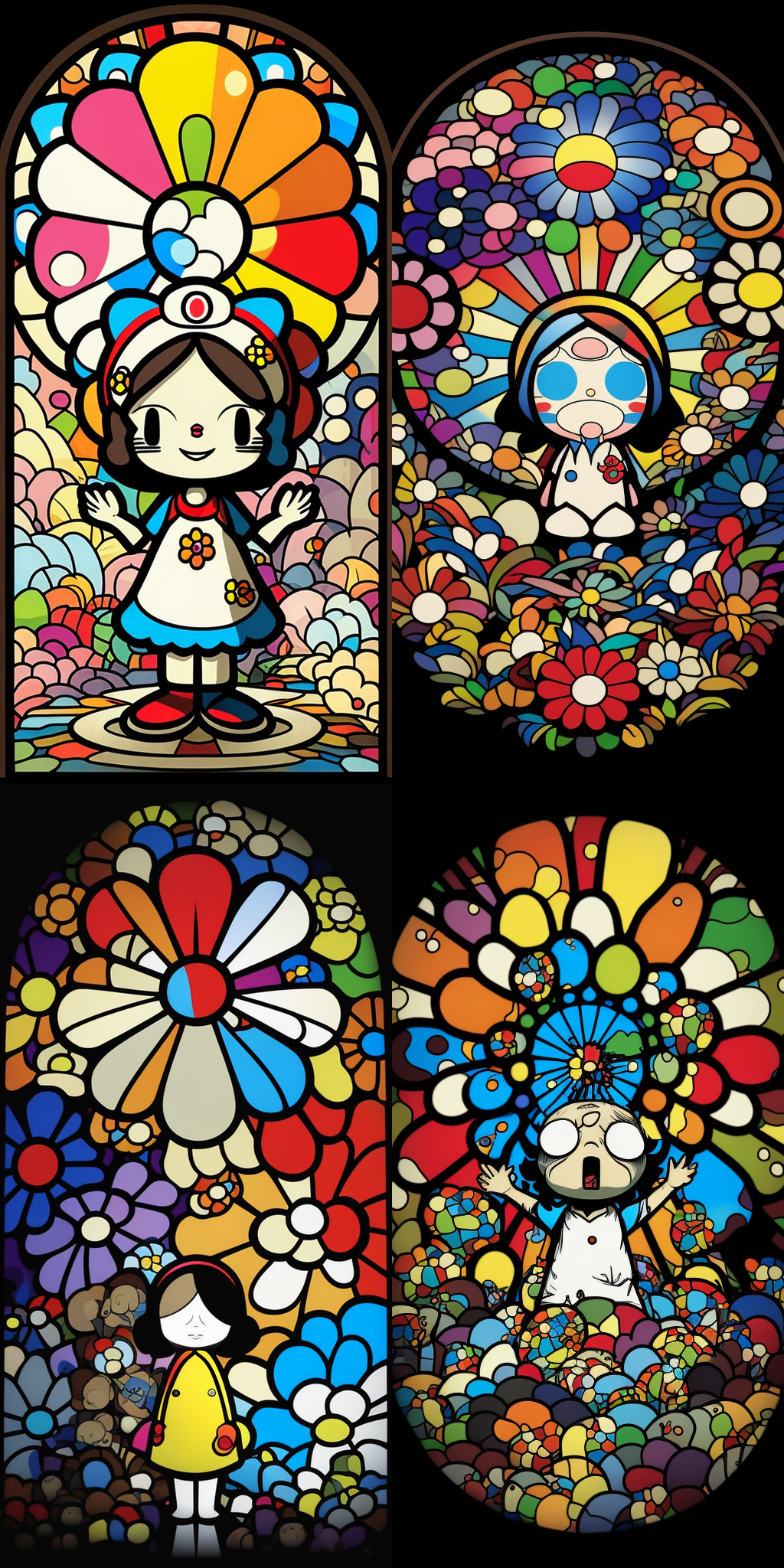 Introducing Imagination Studio's amazing Takashi Murakami Inspired Images