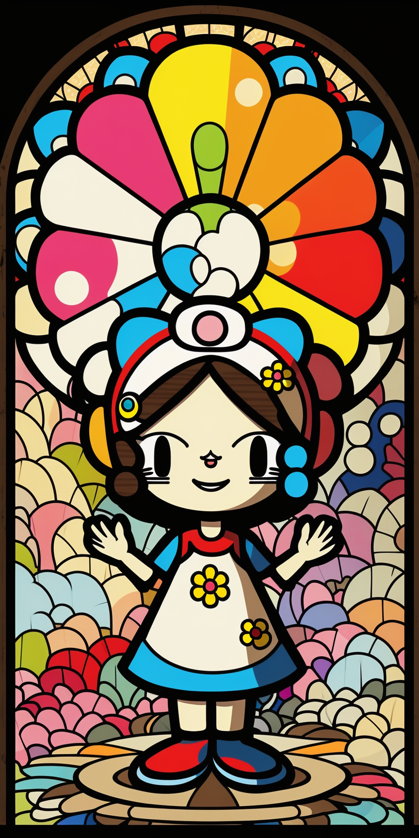 Introducing Imagination Studio's amazing Takashi Murakami Inspired Images