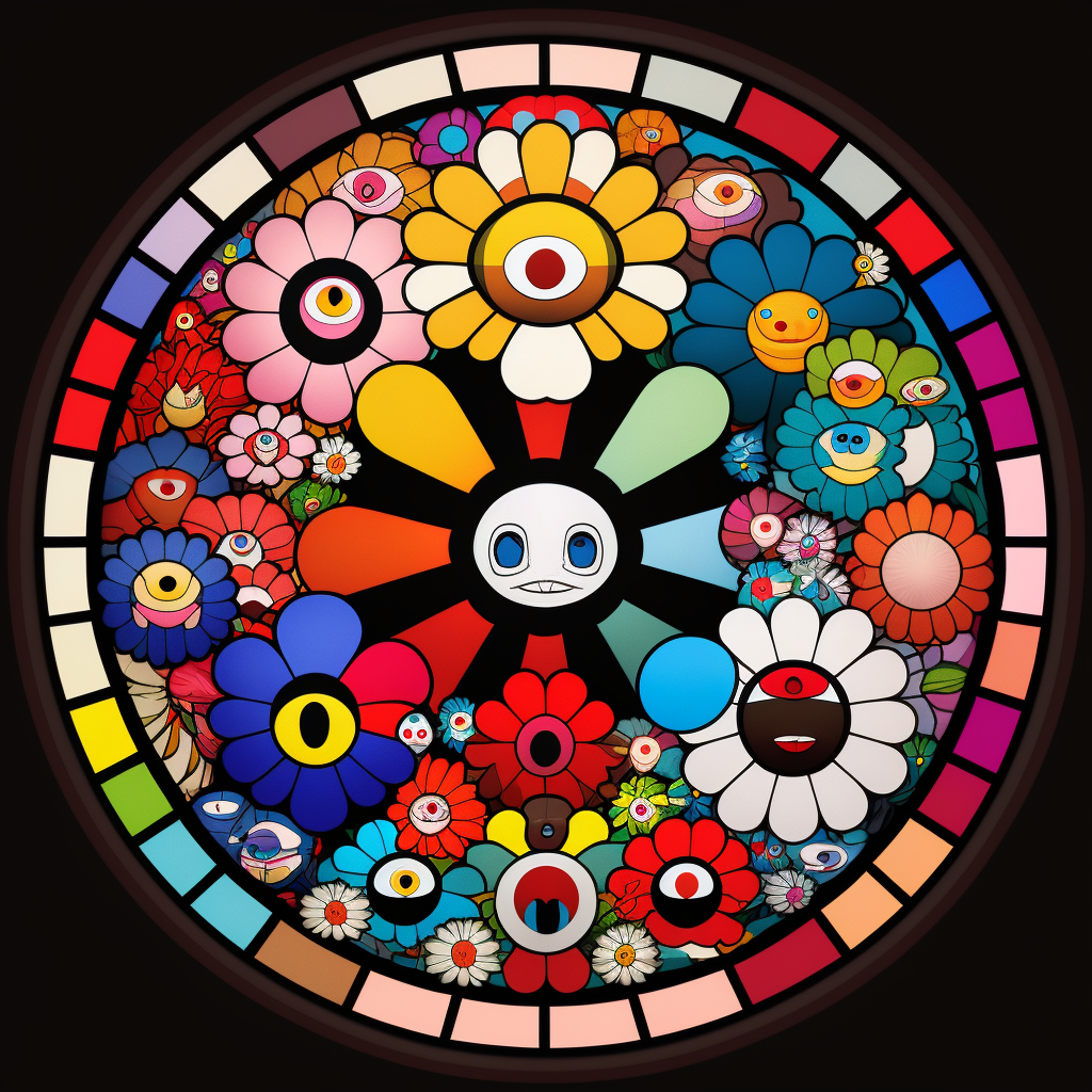 Introducing Imagination Studio's amazing Takashi Murakami Inspired Images