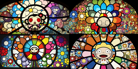 Introducing Imagination Studio's amazing Takashi Murakami Inspired Images