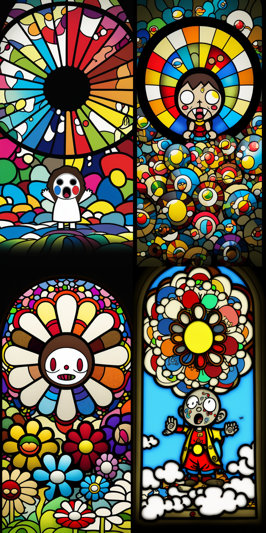 Introducing Imagination Studio's amazing Takashi Murakami Inspired Images