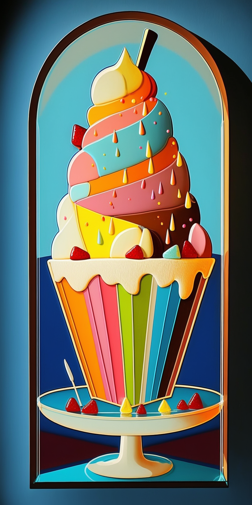 Introducing Imagination Studio's amazing Wayne Thiebaud Inspired Images