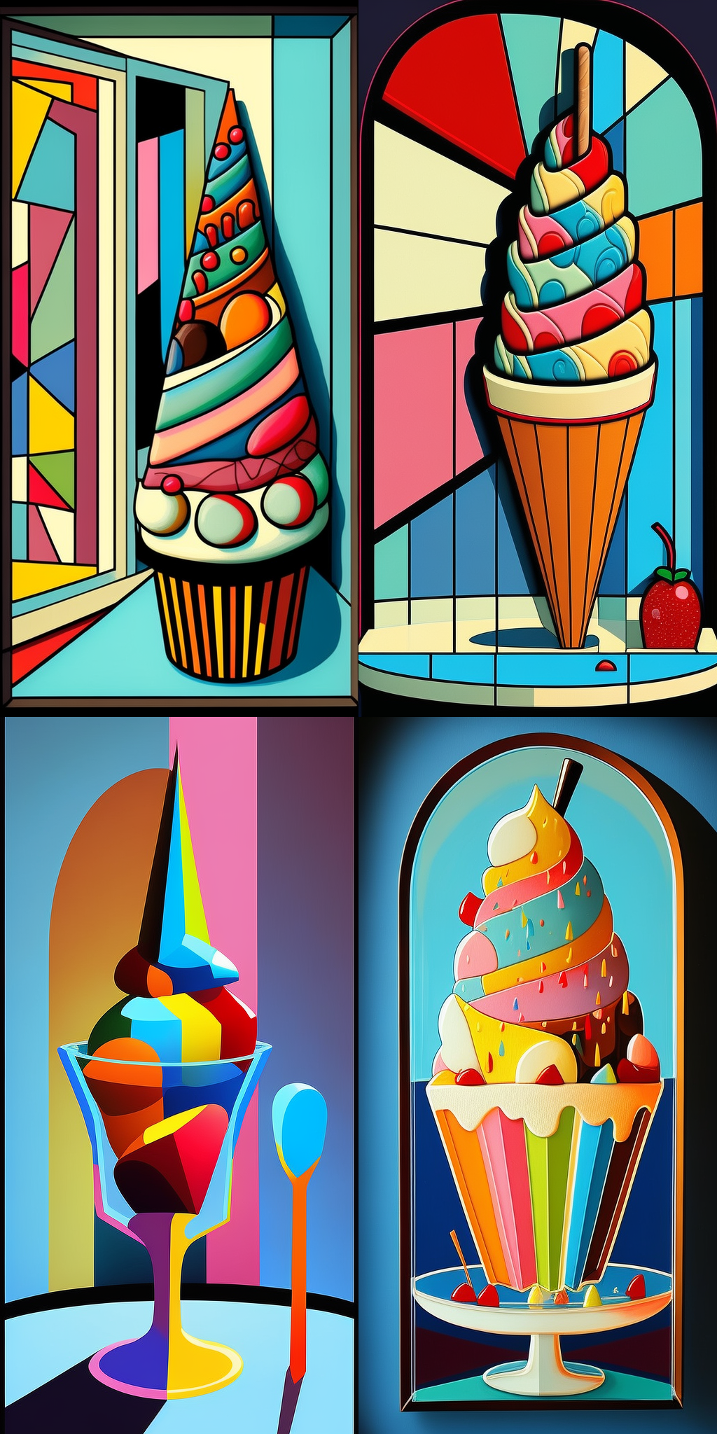 Introducing Imagination Studio's amazing Wayne Thiebaud Inspired Images