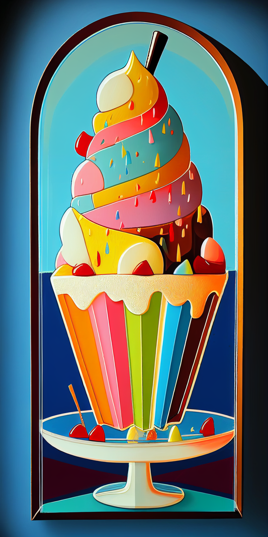 Introducing Imagination Studio's amazing Wayne Thiebaud Inspired Images