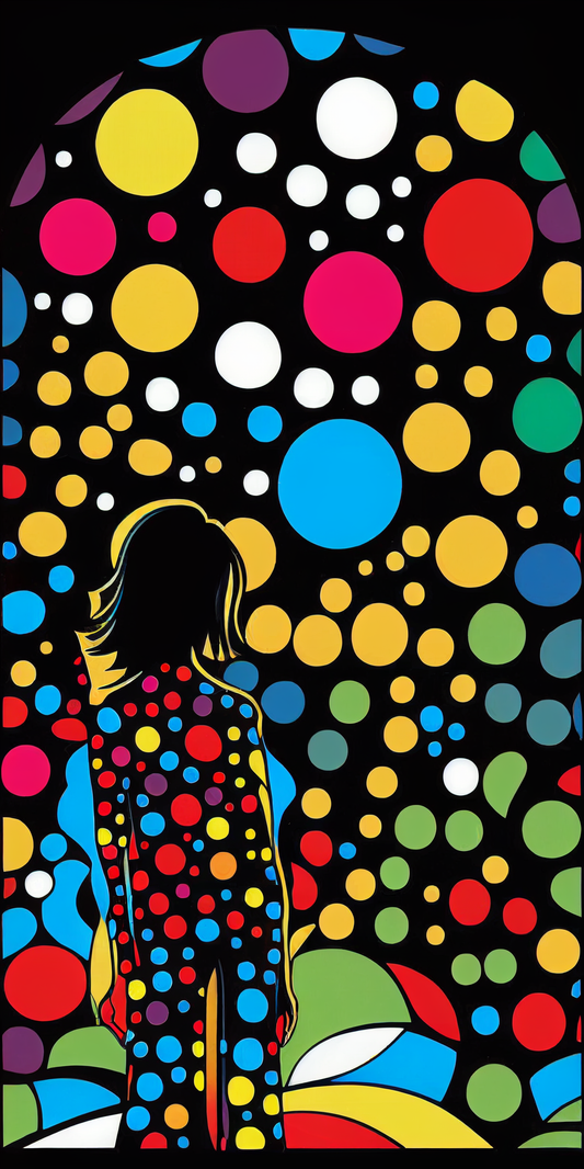 Introducing Imagination Studio's amazing Yayoi Kusama Inspired Images