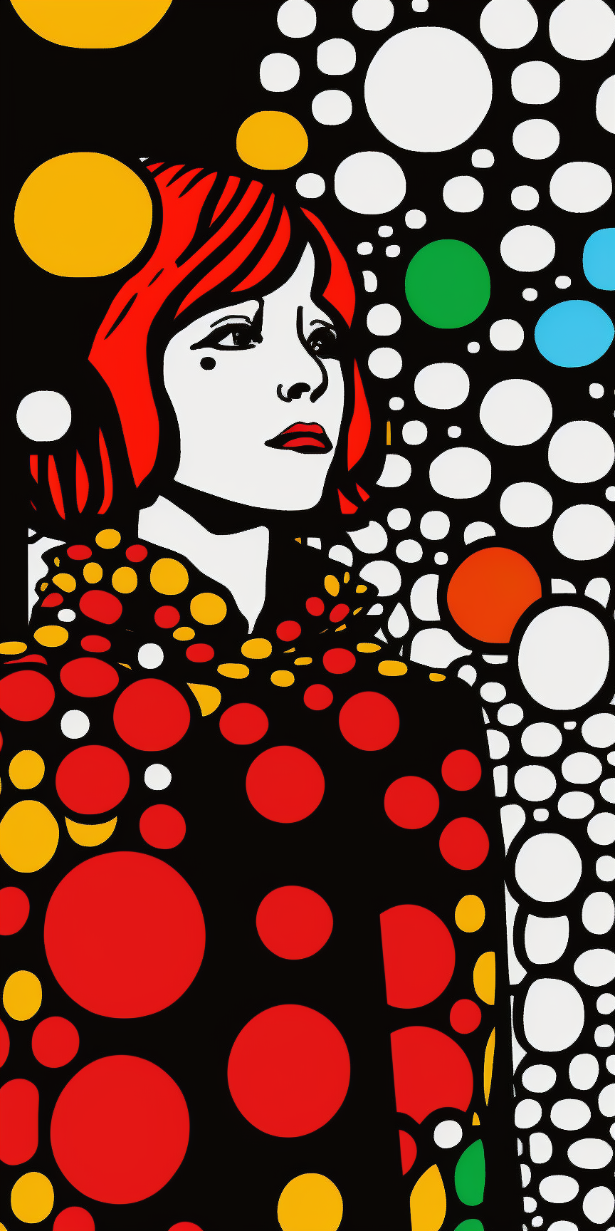 Introducing Imagination Studio's amazing Yayoi Kusama Inspired Images