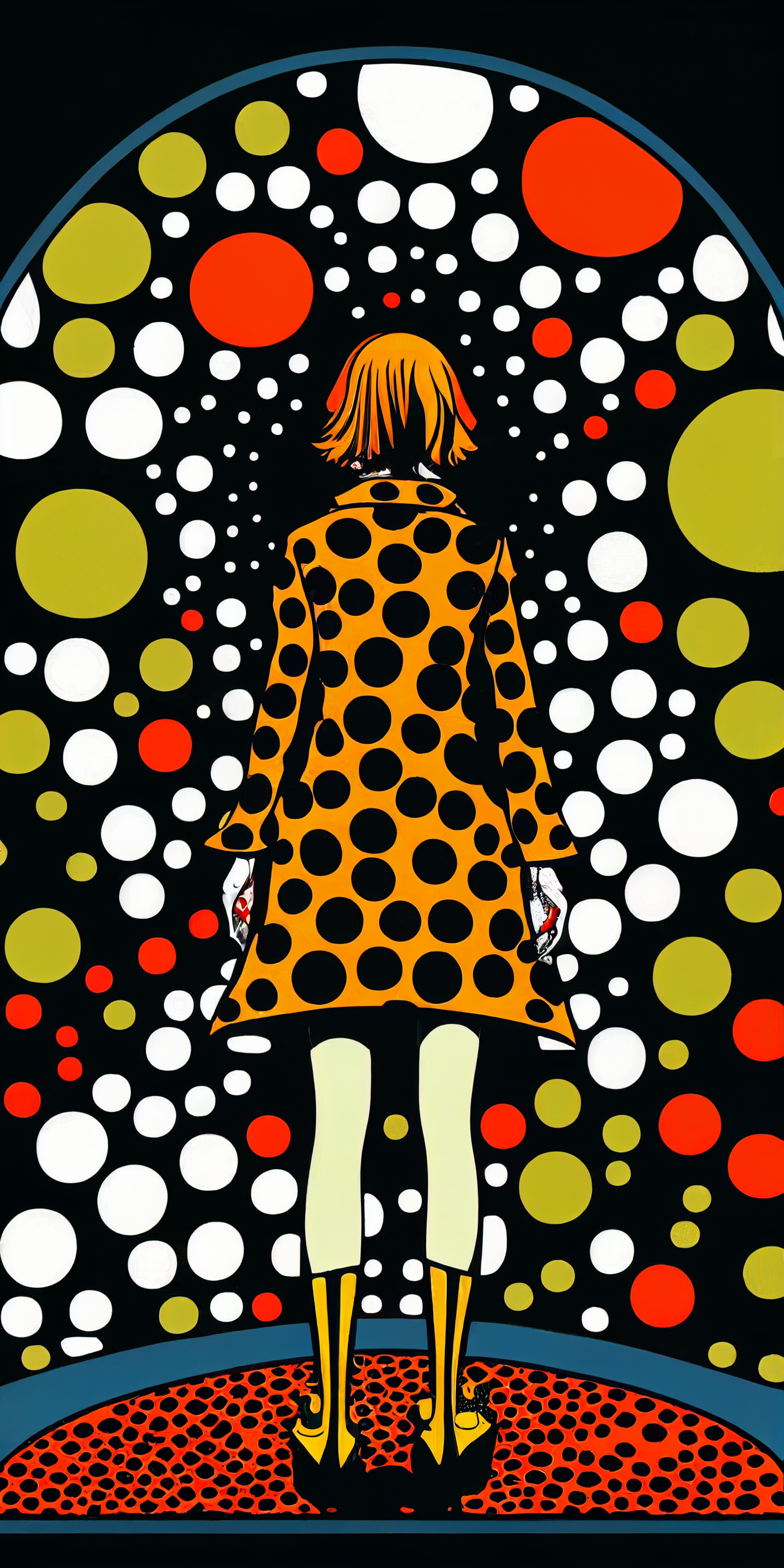 Introducing Imagination Studio's amazing Yayoi Kusama Inspired Images