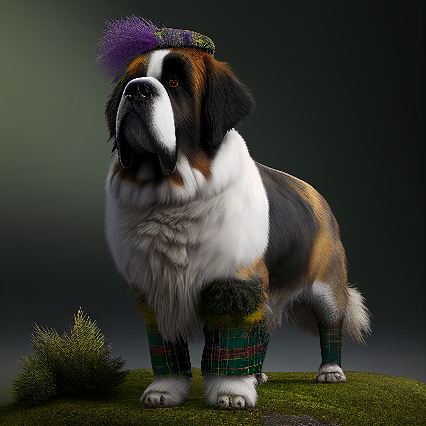 Introducing the Imagination Studio's amazing St Bernard Dog