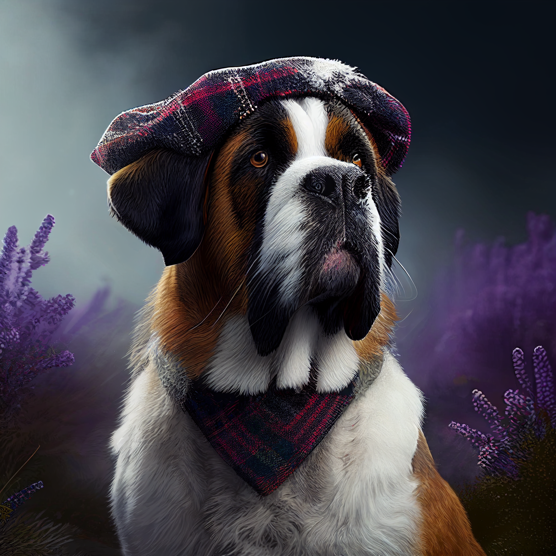 Introducing the Imagination Studio's amazing St Bernard Dog