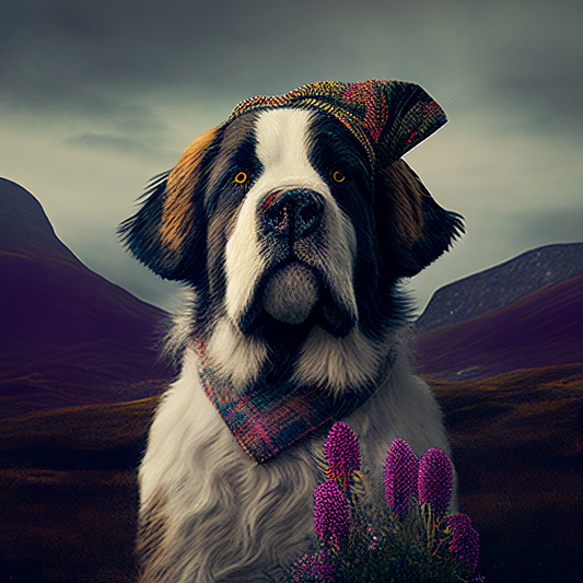 Introducing the Imagination Studio's amazing St Bernard Dog