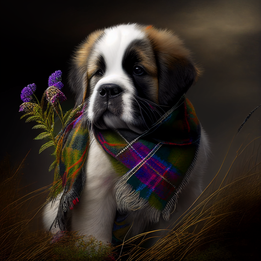 Introducing the Imagination Studio's amazing St Bernard Dog