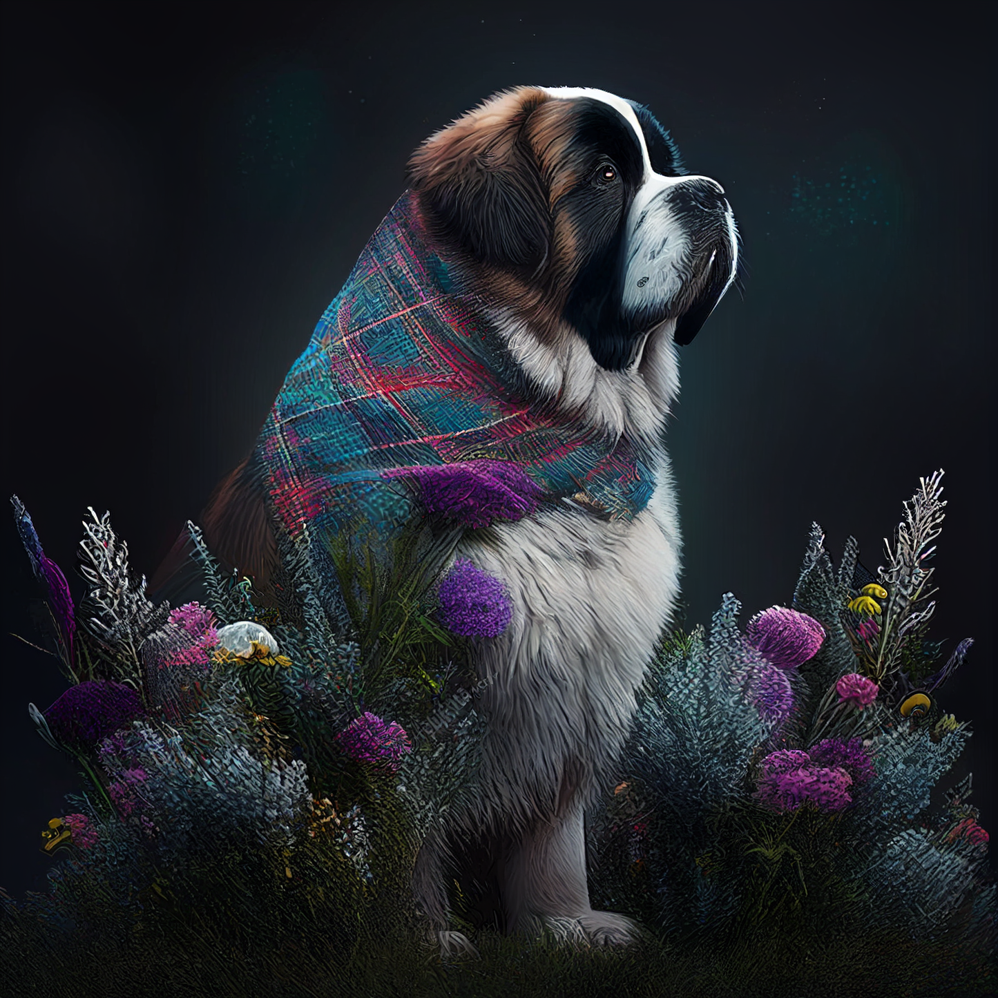 Introducing the Imagination Studio's amazing St Bernard Dog