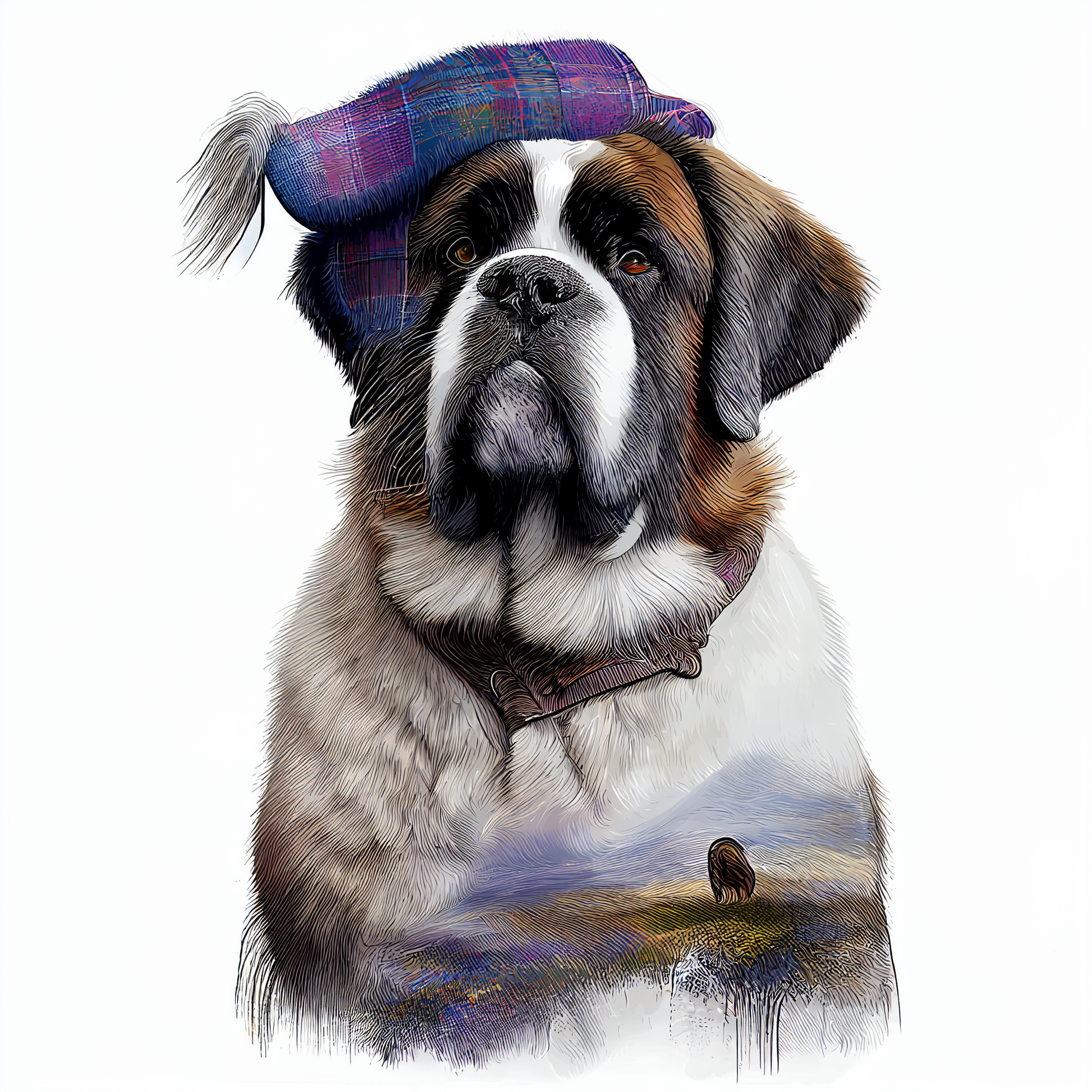 Introducing the Imagination Studio's amazing St Bernard Dog