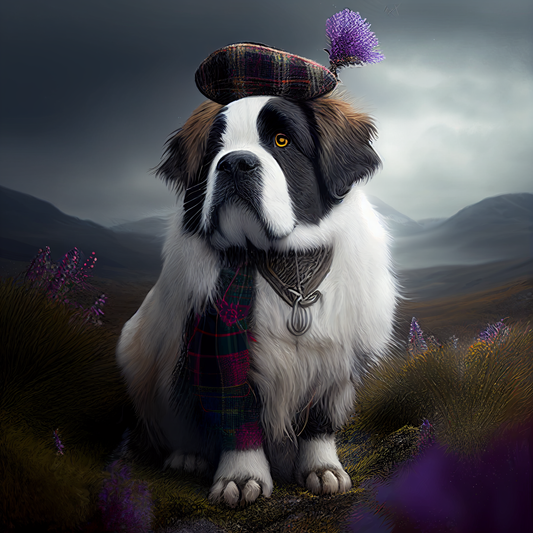 Introducing the Imagination Studio's amazing St Bernard Dog