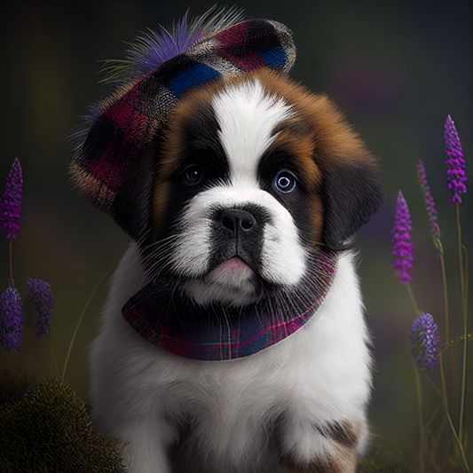 Introducing the Imagination Studio's amazing St Bernard Dog