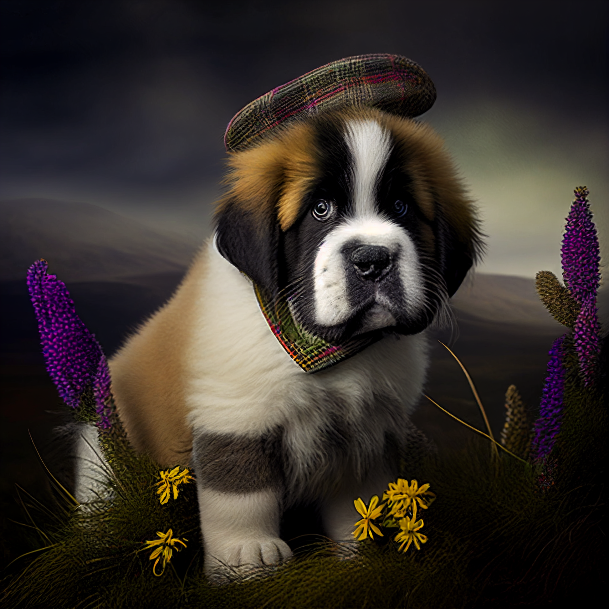 Introducing the Imagination Studio's amazing St Bernard Dog