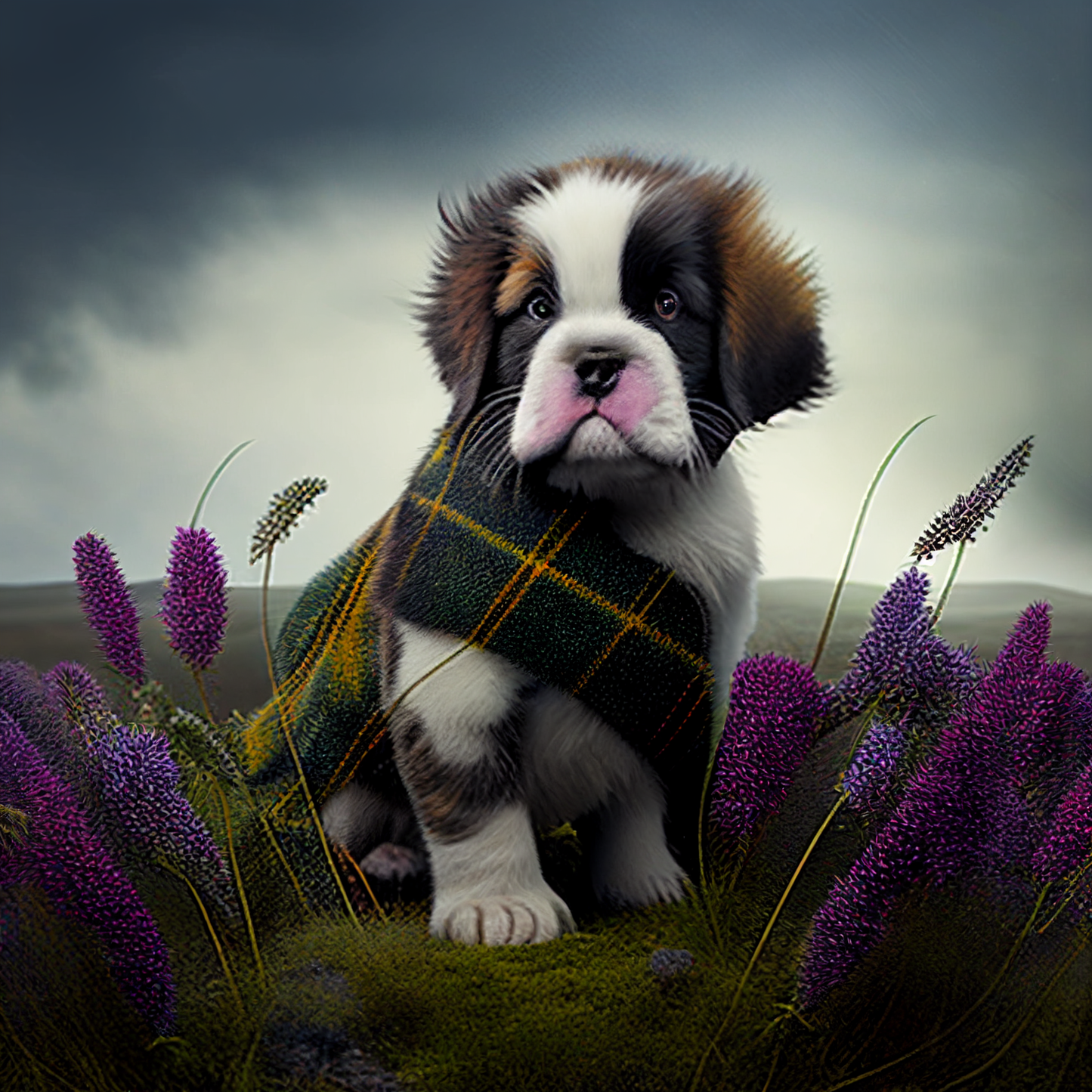 Introducing the Imagination Studio's amazing St Bernard Dog