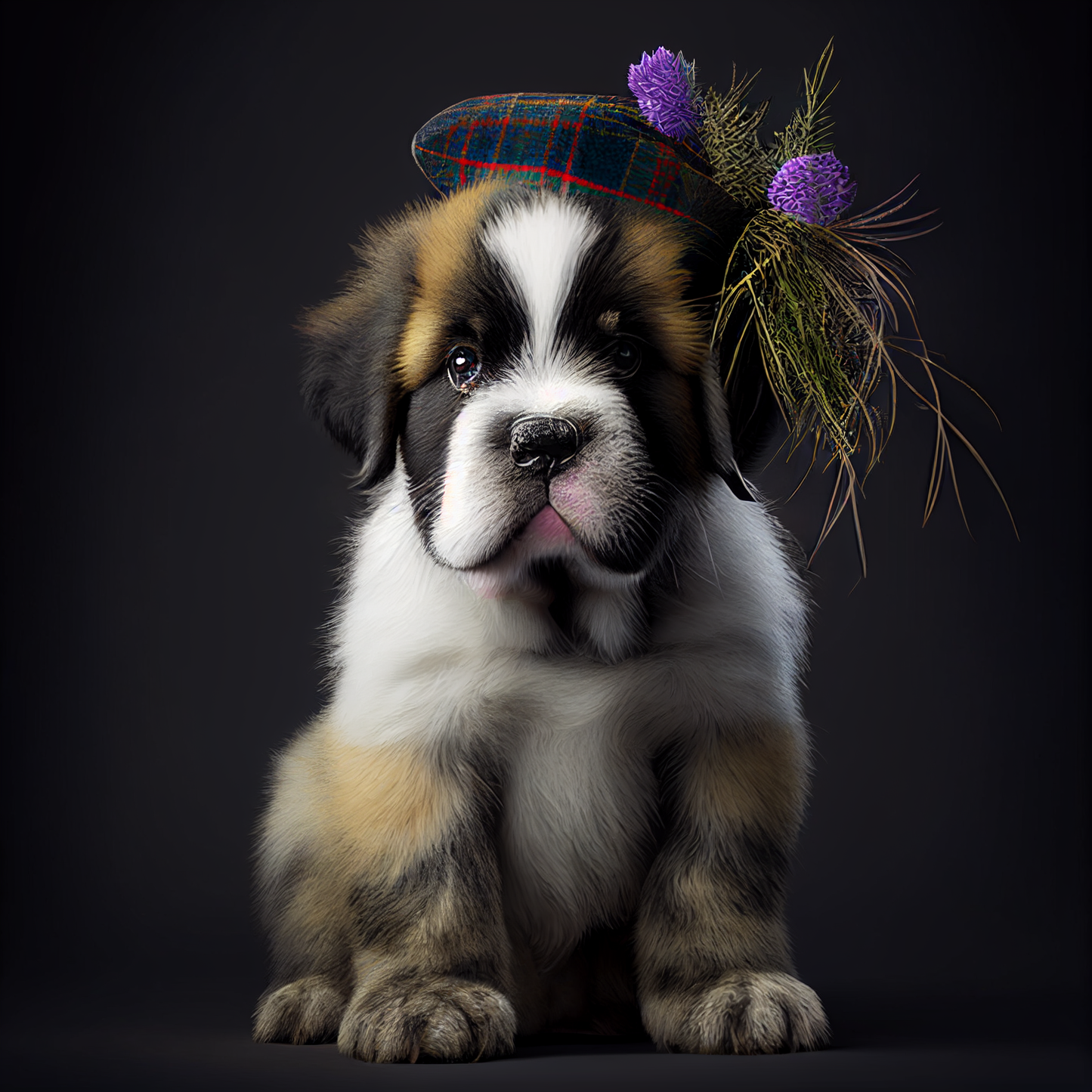 Introducing the Imagination Studio's amazing St Bernard Dog